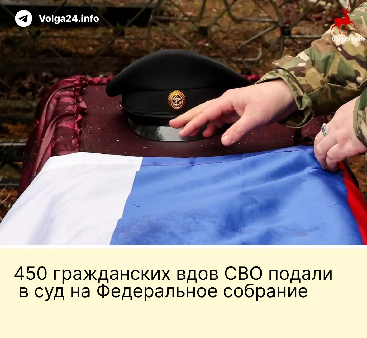 Александра Токарева при поддержке около 450 гражданских вдов подала в Верховный суд иск о признании неконституционной поправки, согласно которой выплаты полагаются только «фактическим» женам, прожившим с погибшим не менее трёх лет и имеющим общего ребёнка.