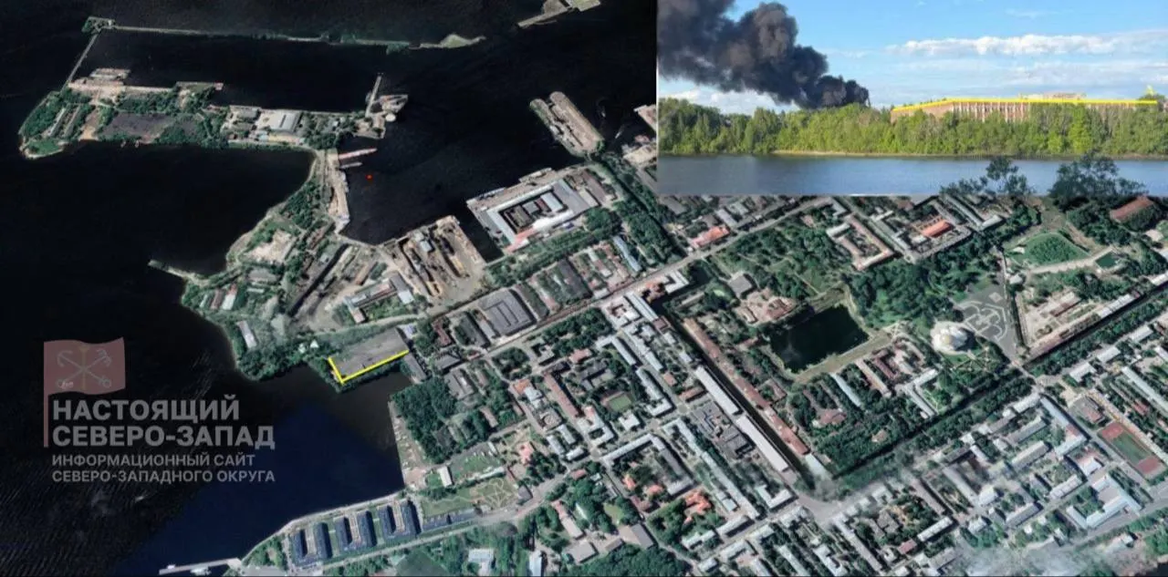По данным открытых источников, во время атаки беспилотников в Кронштадте были повреждены Кронштадтский морской завод и нефтяной терминал. Власти сообщают о последствиях в нескольких районах города.