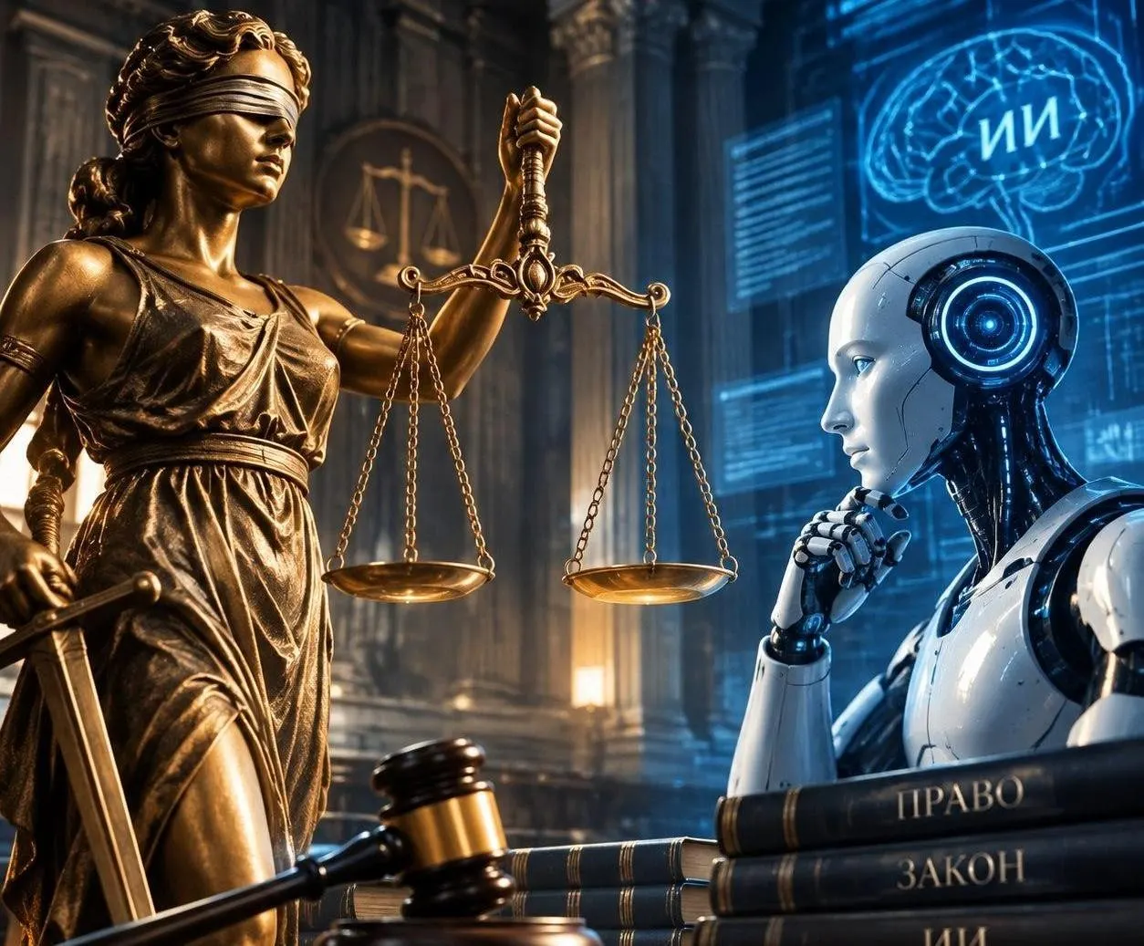 Через год в судах начнут применяться системы искусственного интеллекта, что повлияет на процесс принятия судебных решений.